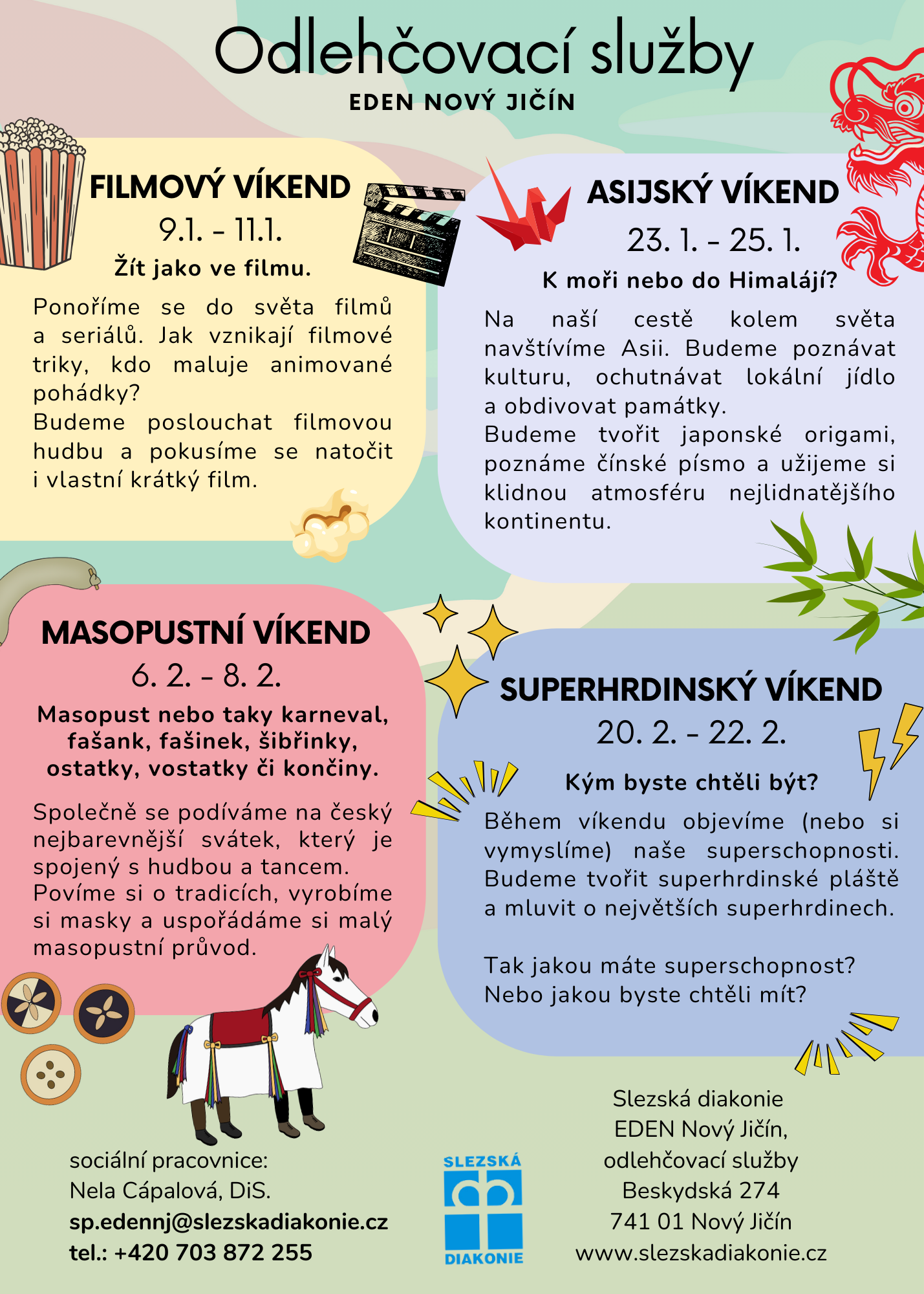 EDEN NJ - nabídka leden, únor 2026