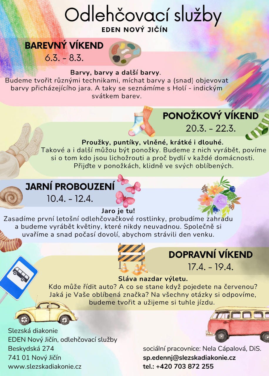 EDEN NJ - nabídka jaro 2026